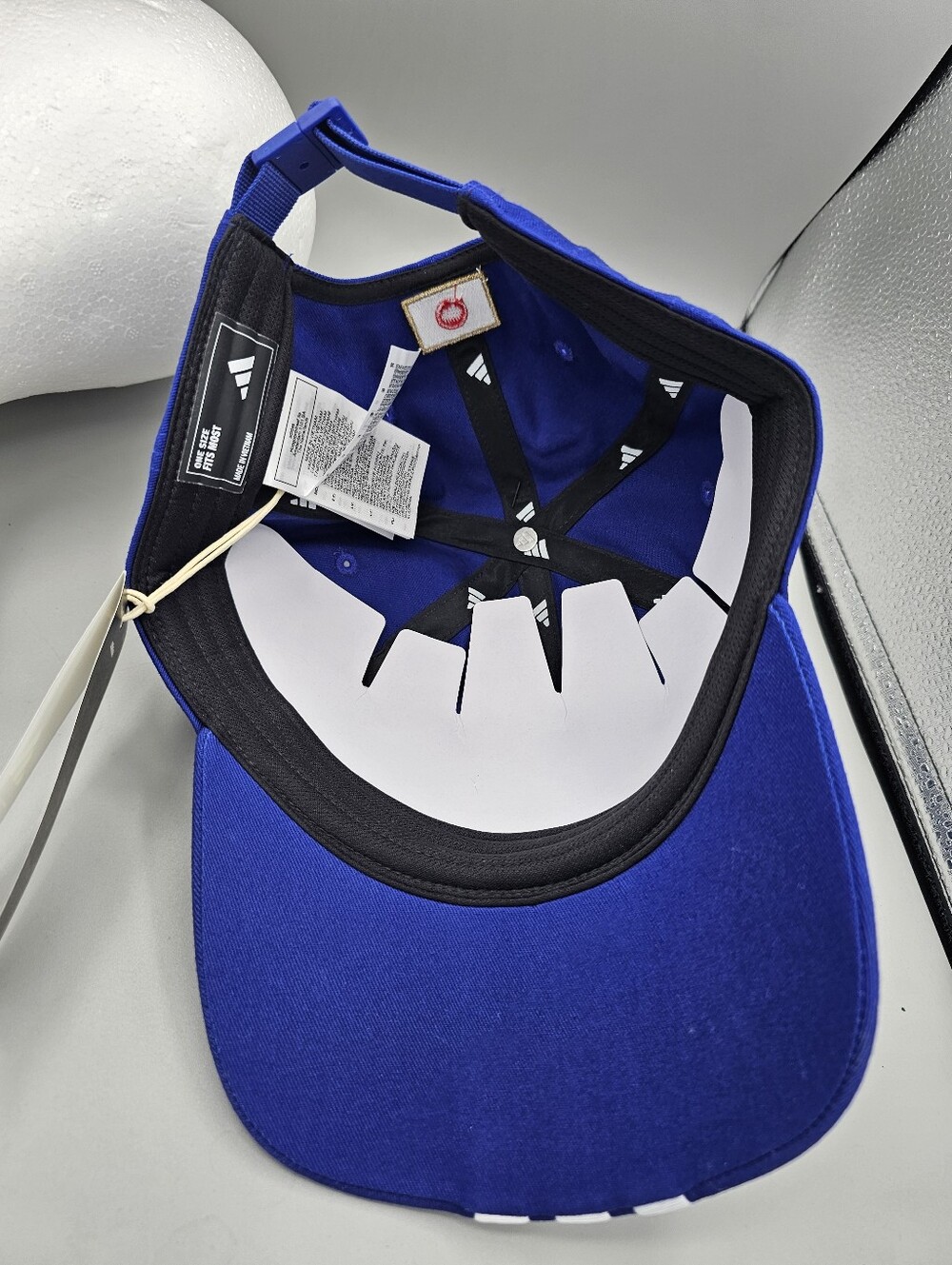 Adidas Japan Football Men’s SnapBack JFA Hat Soccer Blue Cap One Size New 26 WC - Picture 5 of 8